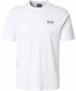 EA7 Emporio Armani Tričko  čierna / šedobiela