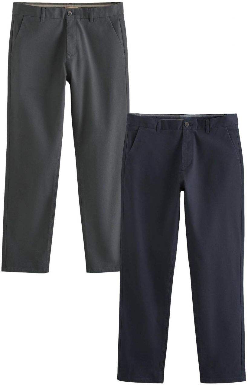 Next Chino nohavice  modrá / sivá