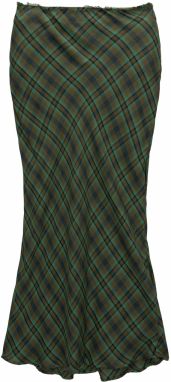 Pull&Bear Sukňa  námornícka modrá / tmavohnedá / olivová / mätová