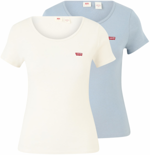 LEVI'S ® Tričko  modrosivá / červená / biela