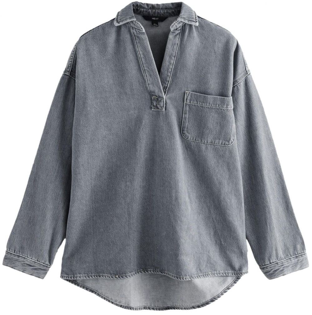 Next Blúzka  sivá / sivý denim