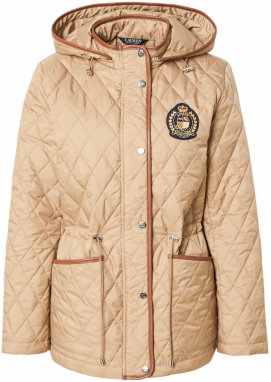 Lauren Ralph Lauren Prechodná bunda  piesková / námornícka modrá / koňaková