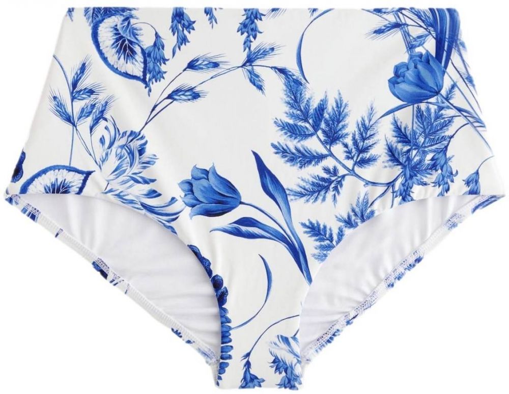 Next Bikinové nohavičky  modrá / biela