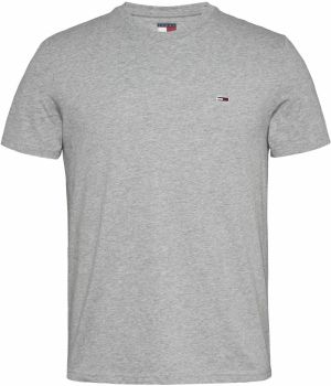 Tommy Jeans Tričko 'JASPE'  sivá melírovaná