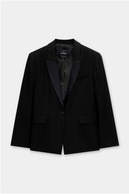 Pull&Bear Blejzer  čierna
