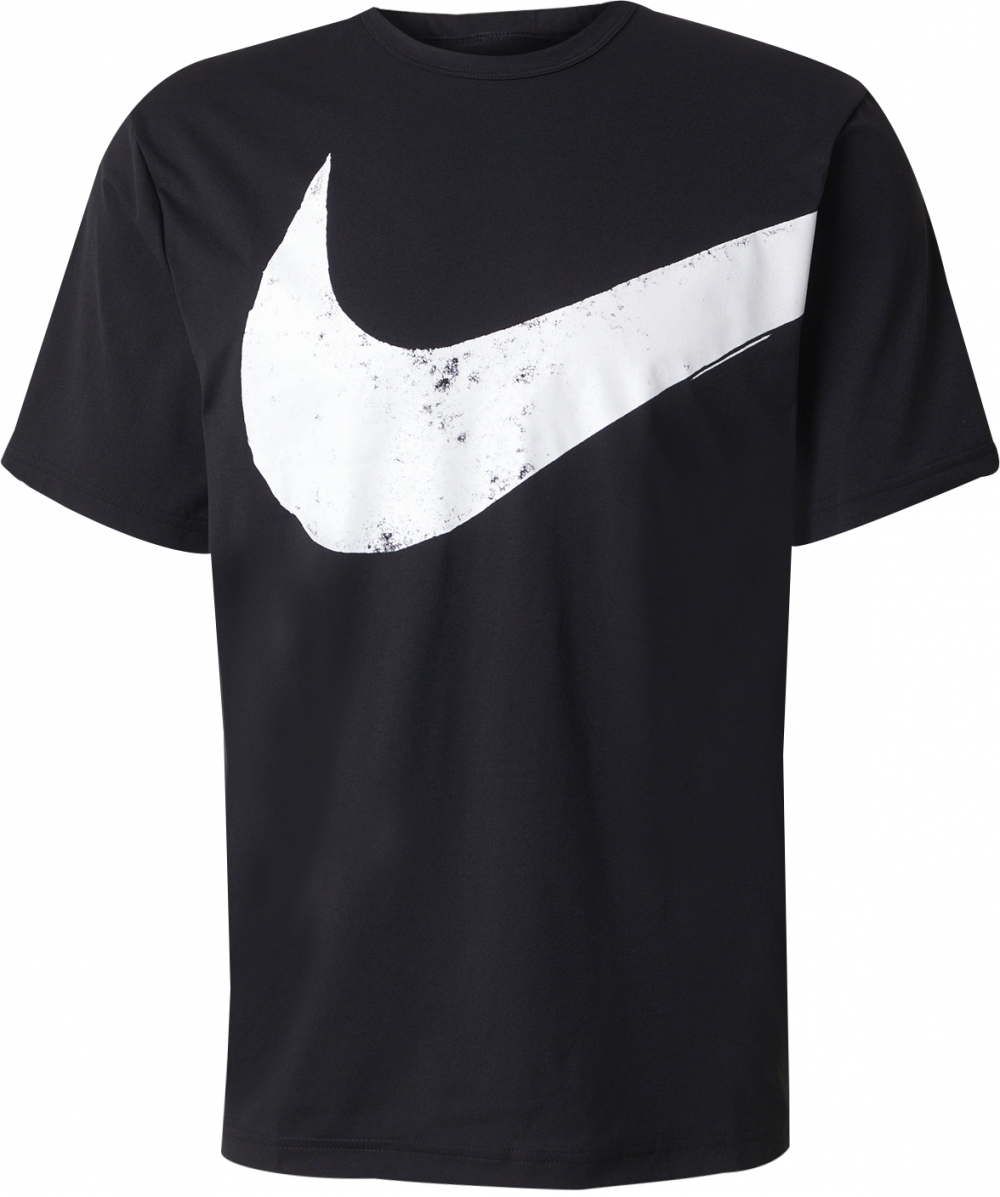 NIKE Funkčné tričko 'Hyverse Swoosh'  čierna