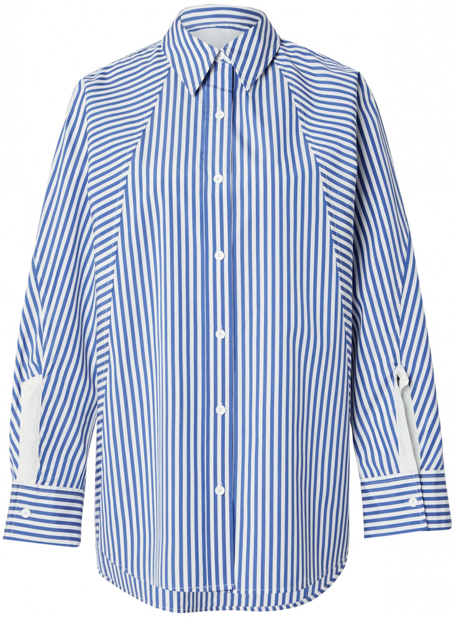 3.1 Phillip Lim Blúzka  zafírová / biela