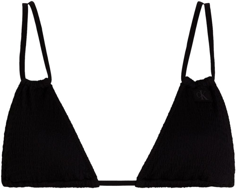 Calvin Klein Swimwear Bikinový top  čierna