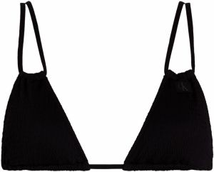 Calvin Klein Swimwear Bikinový top  čierna