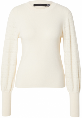 VERO MODA Sveter  krémová