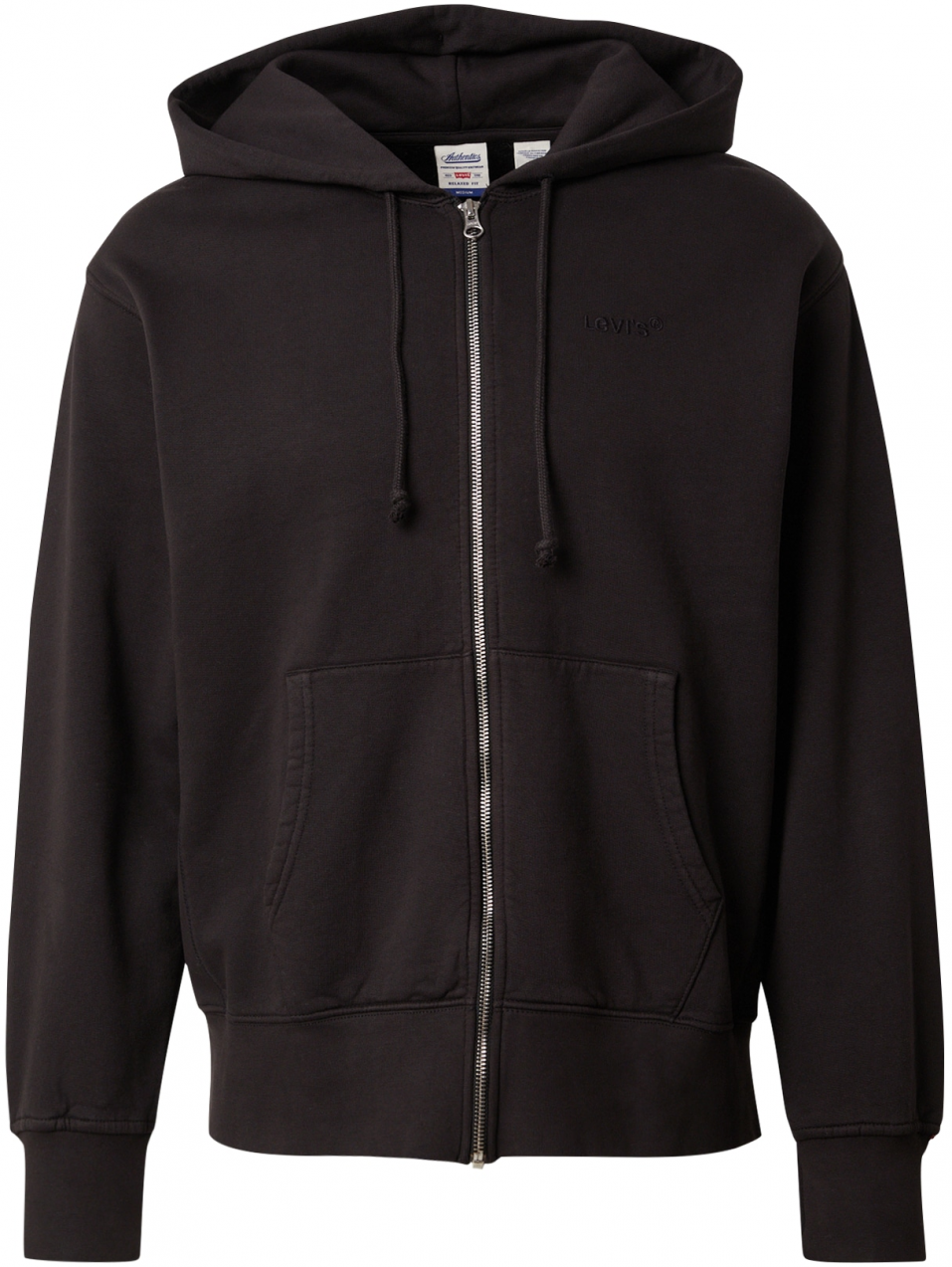 LEVI'S ® Tepláková bunda 'AUTHENTIC'  čierna