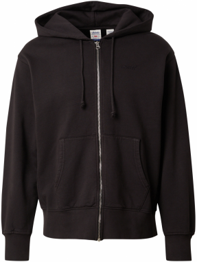 LEVI'S ® Tepláková bunda 'AUTHENTIC'  čierna