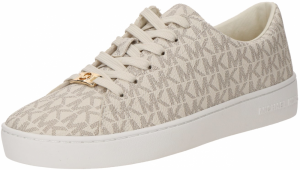 MICHAEL Michael Kors Nízke tenisky 'KEATON'  krémová / tmavohnedá