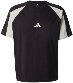 ADIDAS SPORTSWEAR Funkčné tričko 'ESS'  pastelovo zelená / čierna