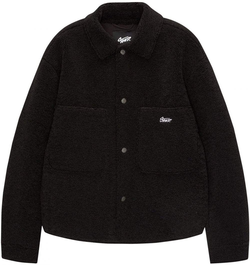 Pull&Bear Prechodná bunda  čierna