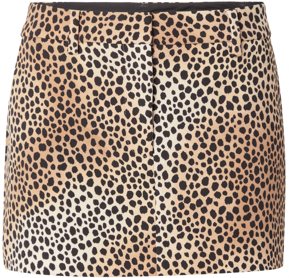 MICHAEL Michael Kors Sukňa 'CHEETAH'  béžová / krémová / čierna