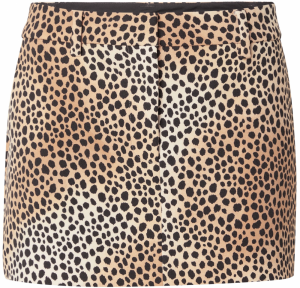 MICHAEL Michael Kors Sukňa 'CHEETAH'  béžová / krémová / čierna