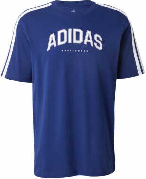 ADIDAS SPORTSWEAR Funkčné tričko 'Colleg'  enciánová / biela
