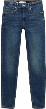MANGO Džínsy  modrá denim