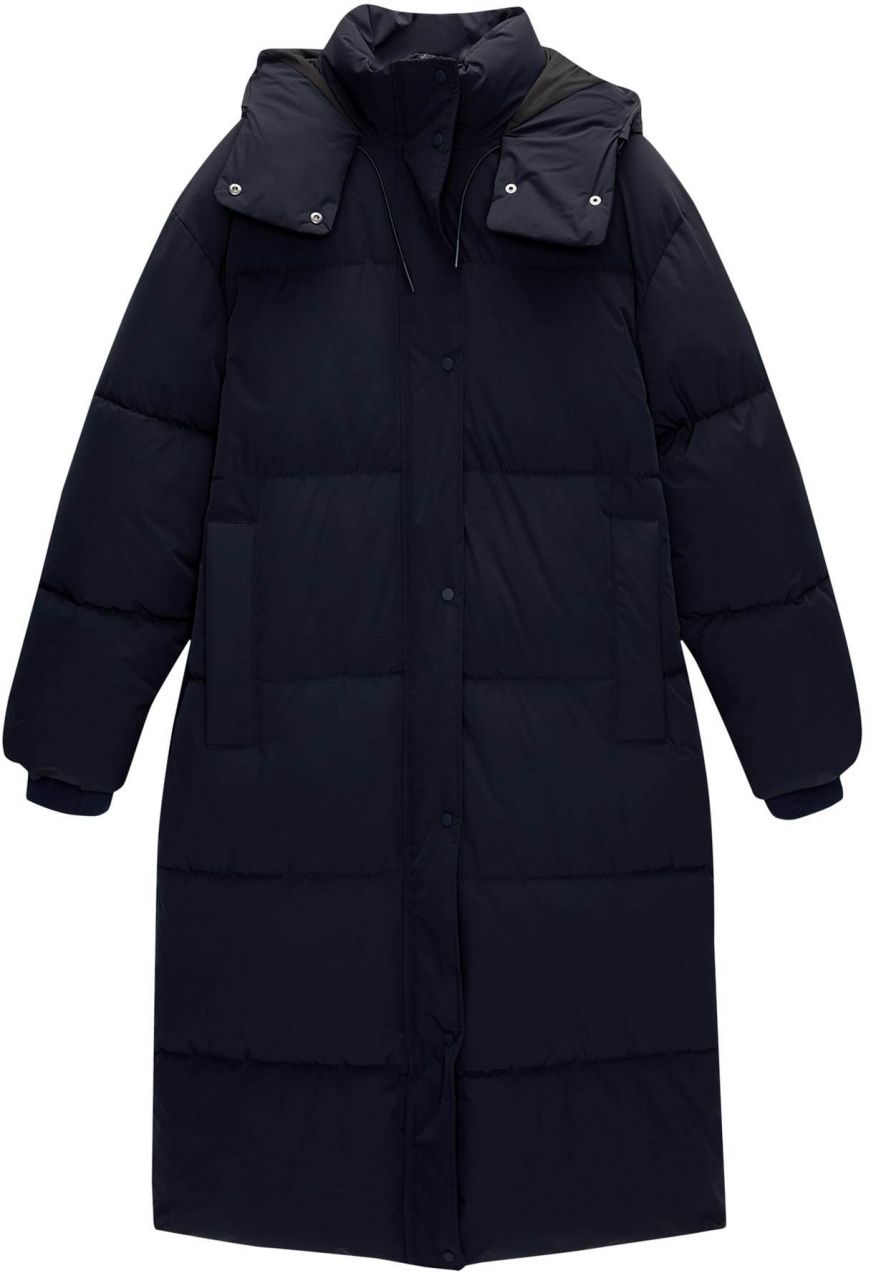 Pull&Bear Prechodný kabát  námornícka modrá