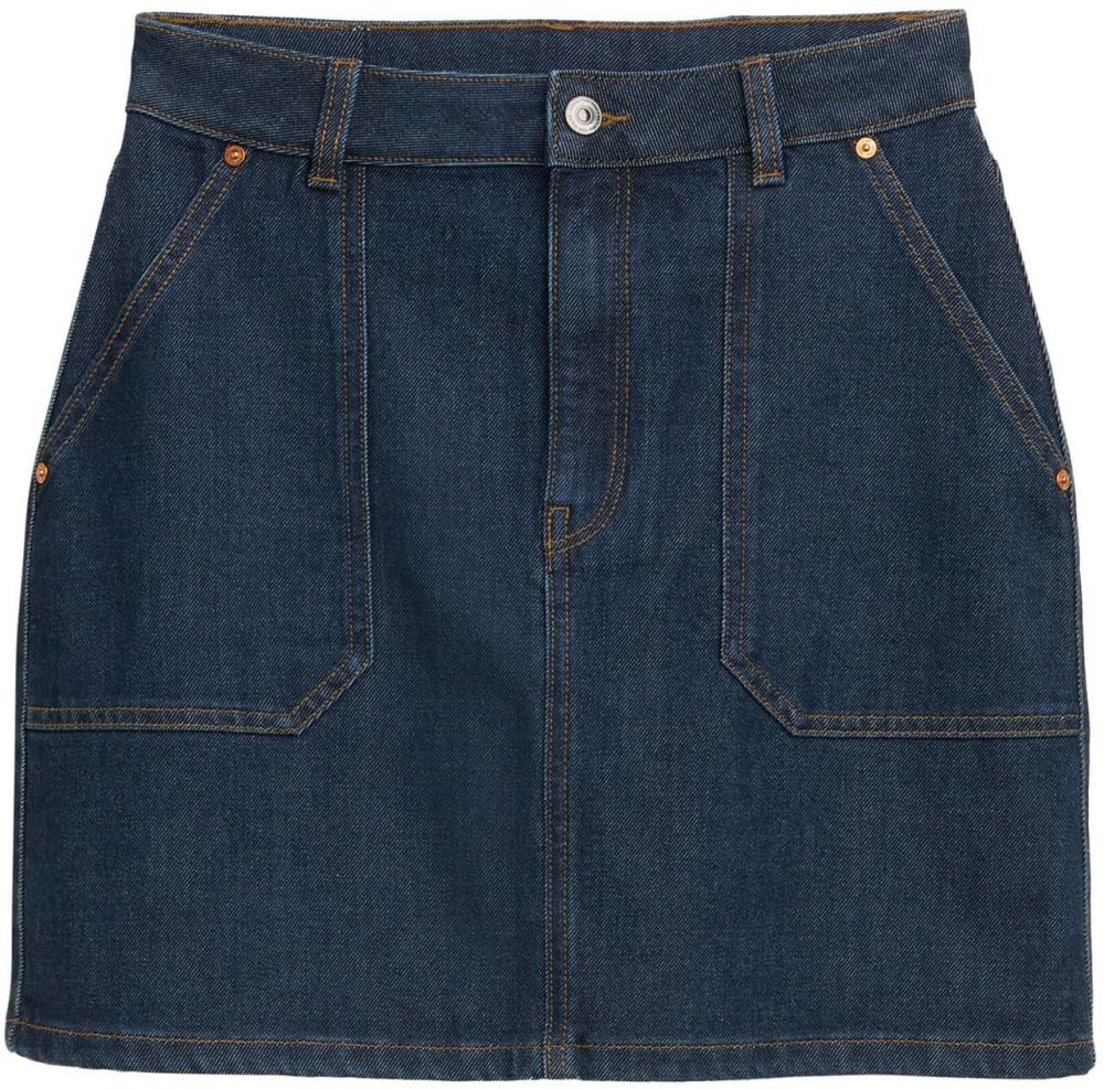 TOM TAILOR DENIM Sukňa  modrá denim