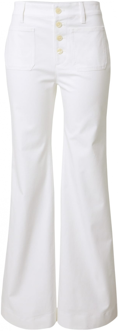 Lauren Ralph Lauren Nohavice 'CASHINE'  biela