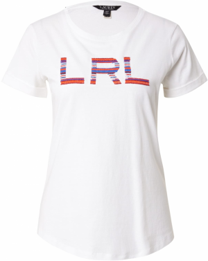 Lauren Ralph Lauren Tričko 'HAILLY'  modrá / homárová / červená / biela