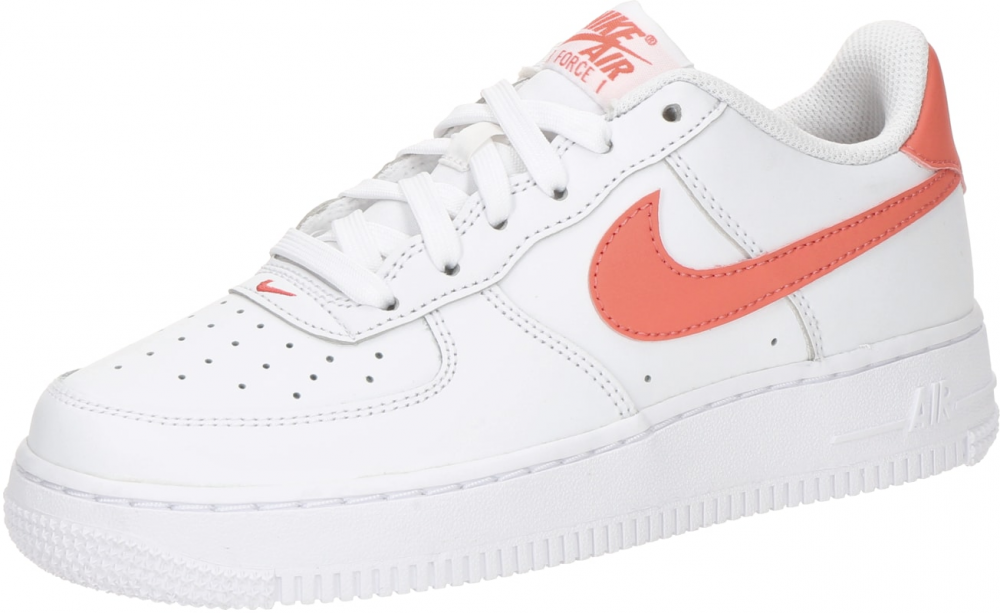 Nike Sportswear Tenisky 'Air Force 1 LV8 2'  koralová / biela