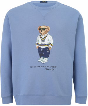 Polo Ralph Lauren Big & Tall Mikina  svetlomodrá / svetlohnedá / žltá / biela