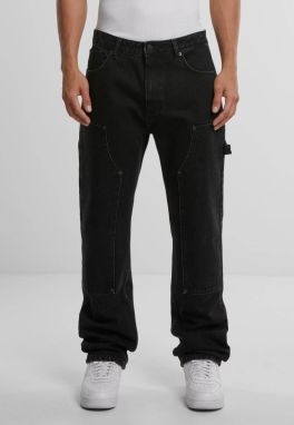 2Y Studios Rifľové kapsáče 'Haldor'  čierny denim