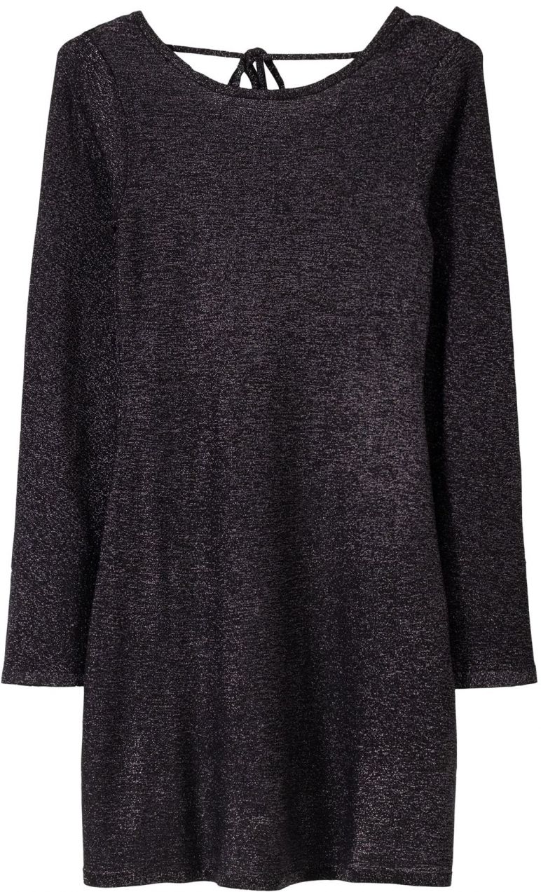 Bershka Šaty  čierna