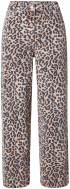 TOPSHOP Nohavice  hnedá / svetlohnedá / čierna
