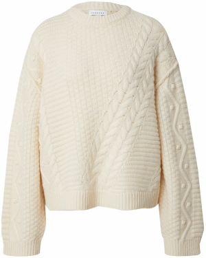 TOPSHOP Sveter  slonová kosť