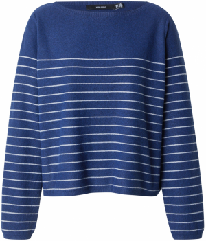 VERO MODA Sveter 'VMJOHANNA'  námornícka modrá / biela