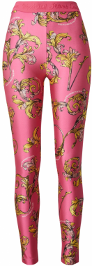 Versace Jeans Couture Legíny  karí / ružová / pitaya / čierna