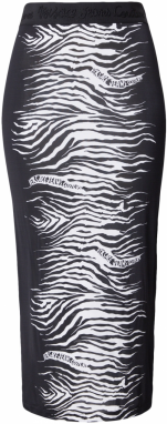 Versace Jeans Couture Sukňa  čierna / biela