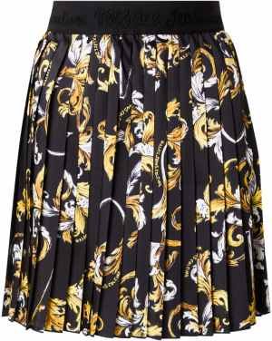 Versace Jeans Couture Sukňa  žltá / karí / čierna / biela