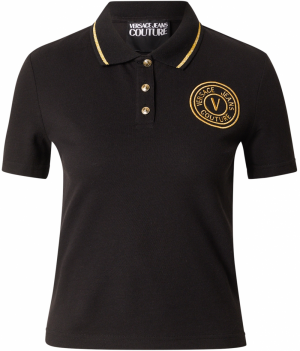Versace Jeans Couture Tričko  zlatá žltá / čierna