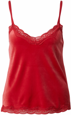 Hunkemöller Tričká na spanie  červená
