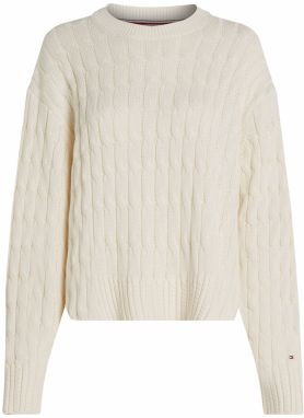 TOMMY HILFIGER Sveter  svetložltá