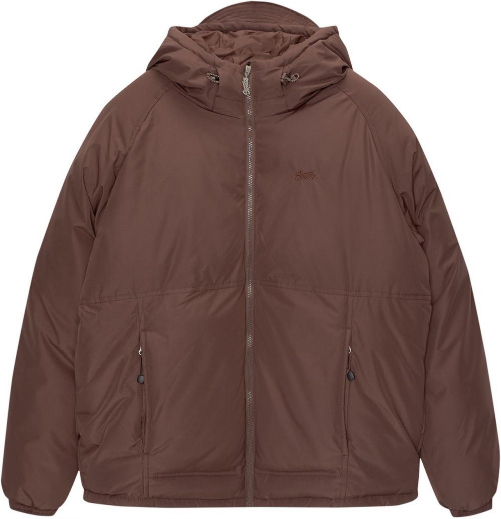 Pull&Bear Prechodná bunda  čokoládová