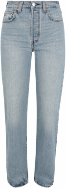 LEVI'S ® Džínsy 'Ribcage Straight Ankle Performance Cool'  modrá denim
