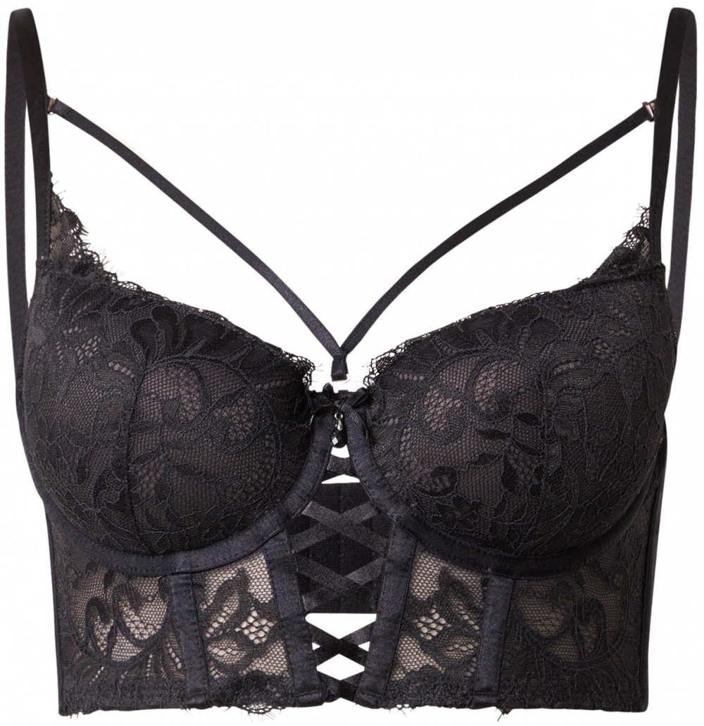 Hunkemöller Podprsenka  čierna