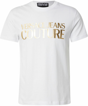 Versace Jeans Couture Tričko  zlatá / biela