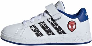 ADIDAS SPORTSWEAR Tenisky 'Marvel's Spider Grand Court'  modrá / čierna / biela