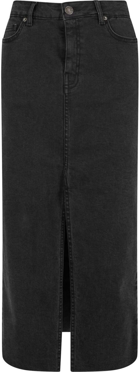 Urban Classics Sukňa  čierny denim
