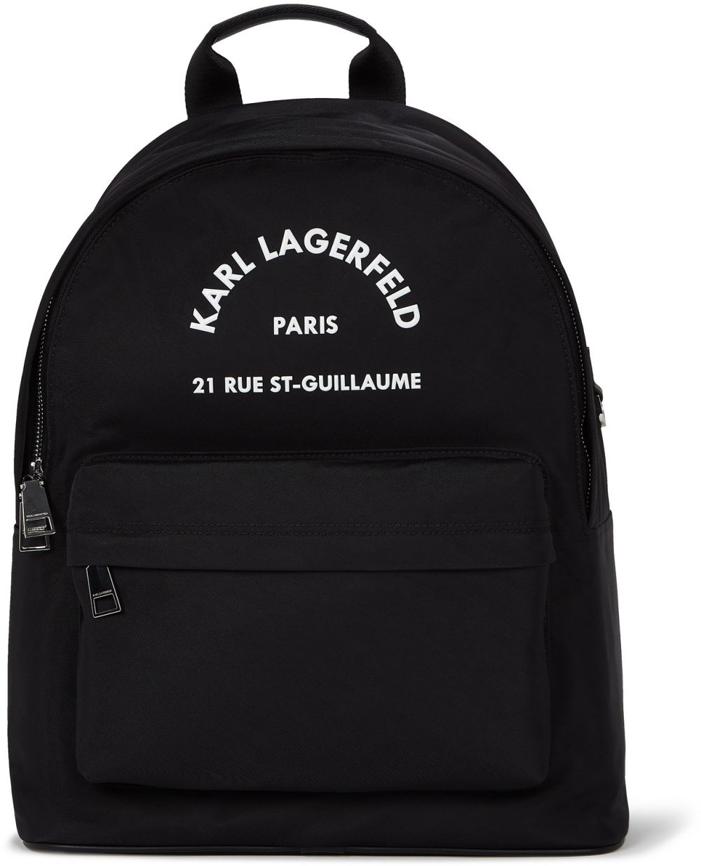 Karl Lagerfeld Batoh 'Rue St-Guillaume'  čierna / biela