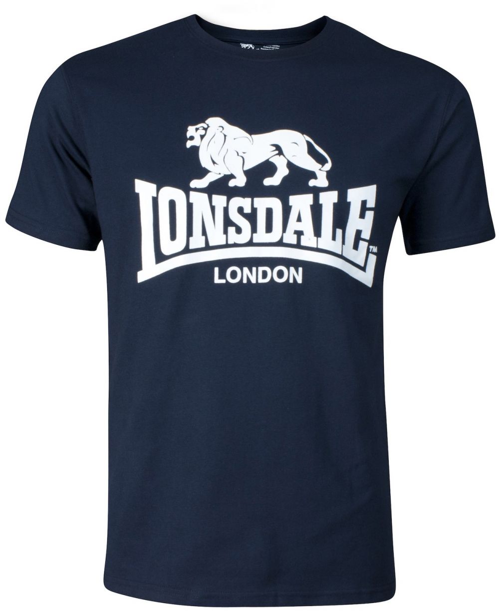 LONSDALE Tričko  modrá / biela