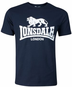 LONSDALE Tričko  modrá / biela