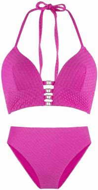 LingaDore Bikiny  svetloružová / strieborná